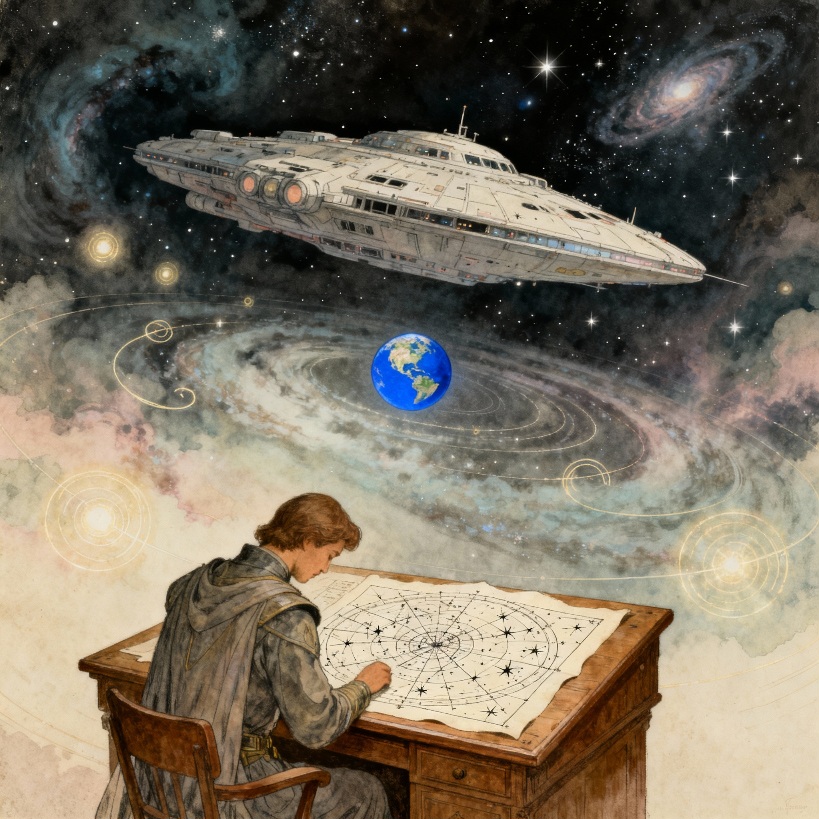 Планета набирала ход