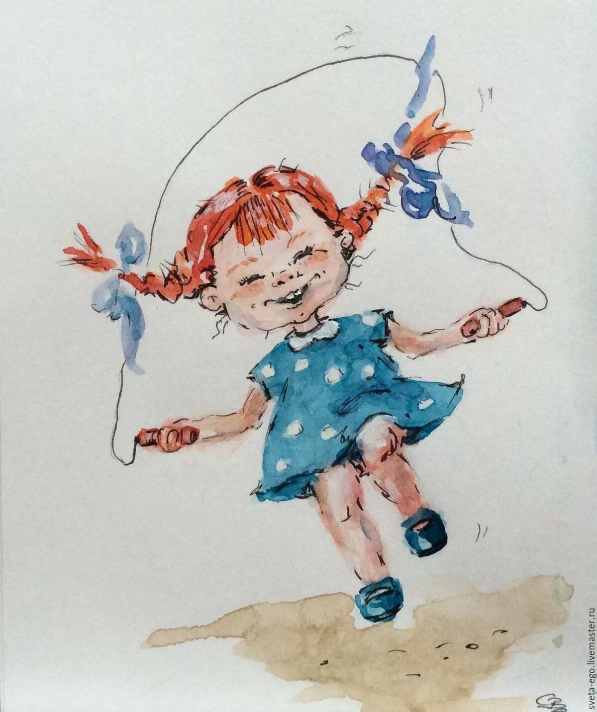 Люблю прыгать через скакалку