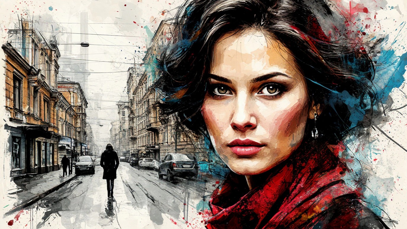 Та женщина огонь и небеса