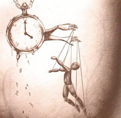 часики тикали