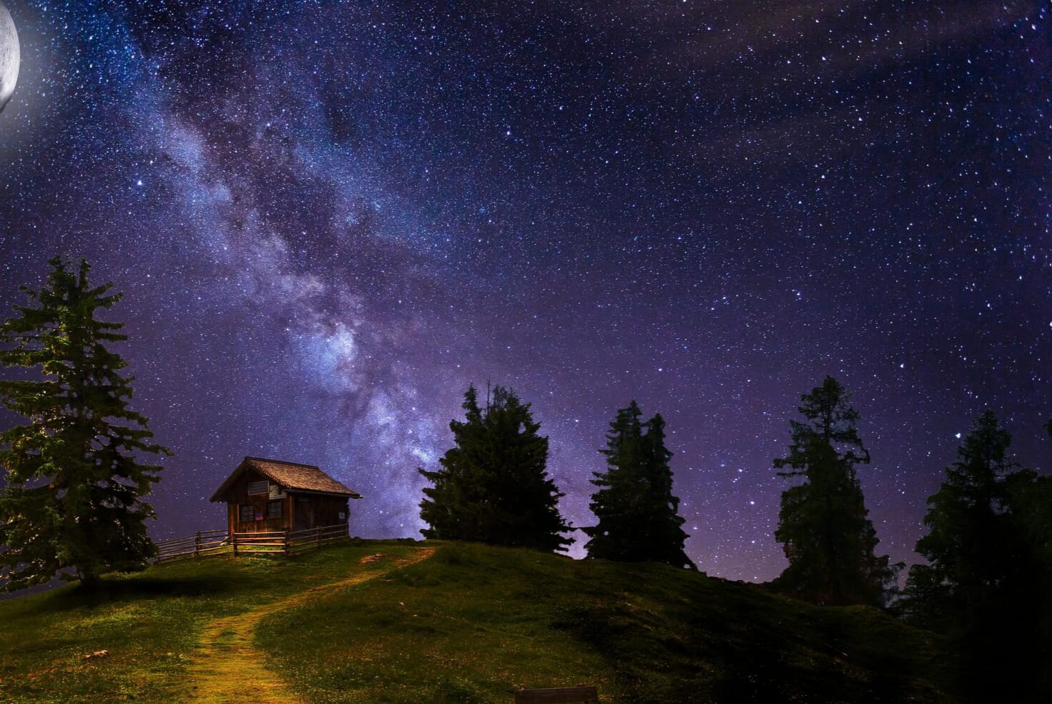 В таинстве ночи...