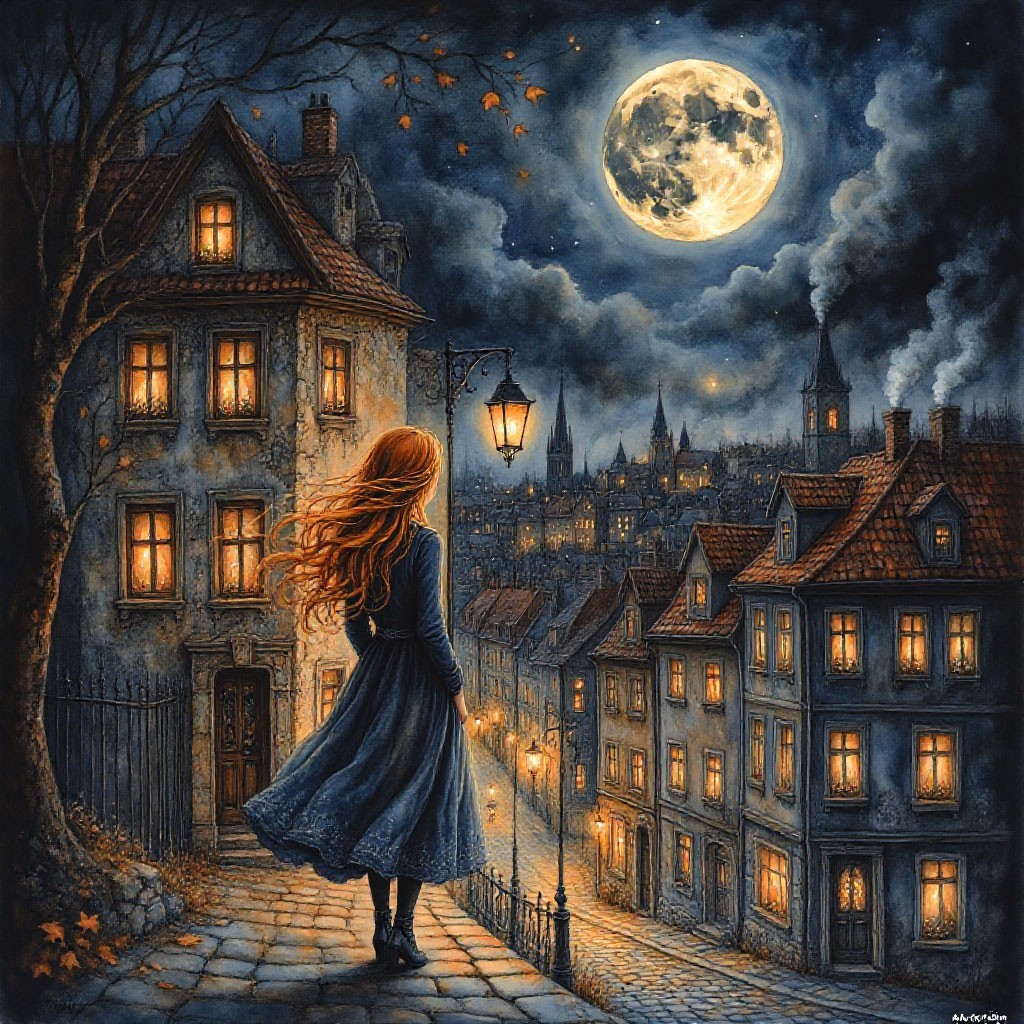 Шагала ночь