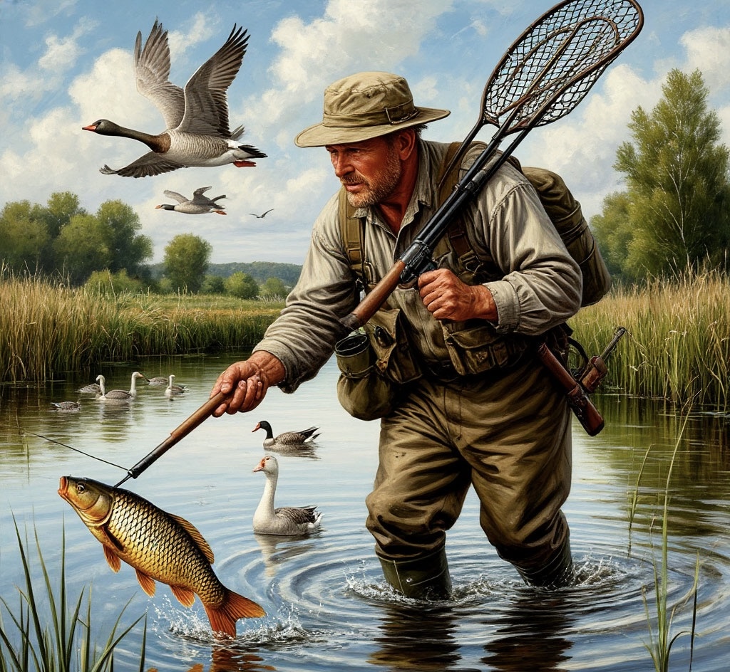 Охота, рыбалка, добыча