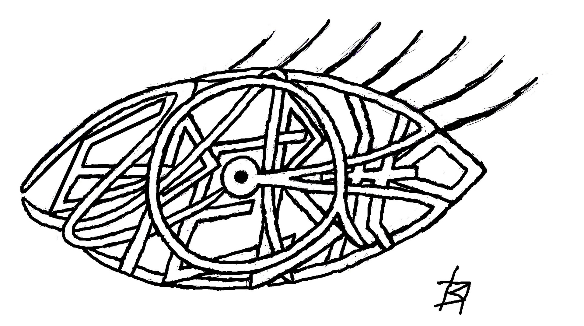 Каллиграмма-рисунок 2-23