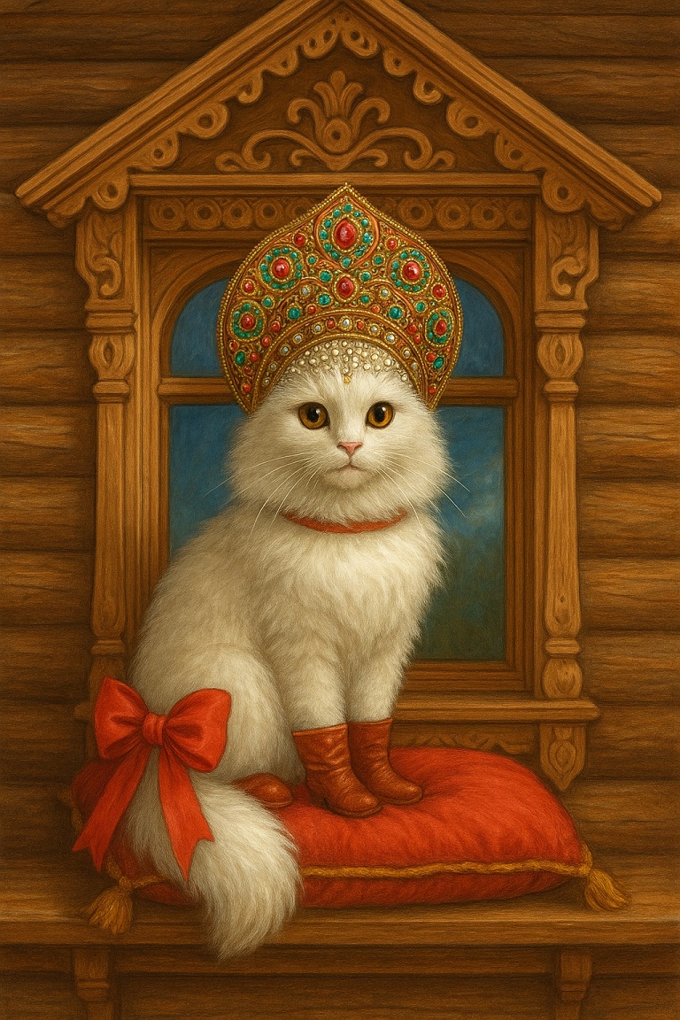 Сказка о котэ-рыбакэ и меховой рыбке - часть 2