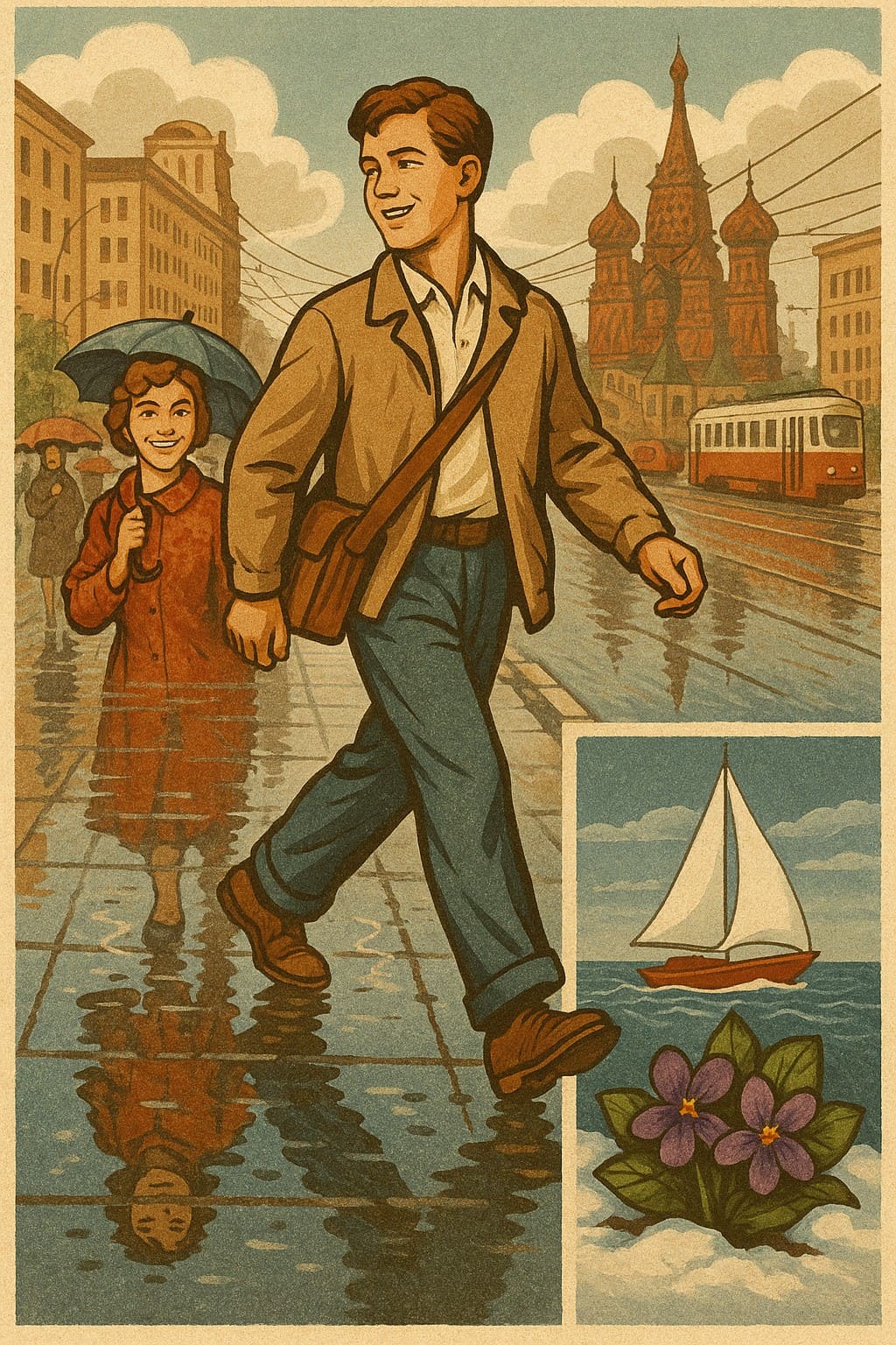 Я иду, шагаю по Москве