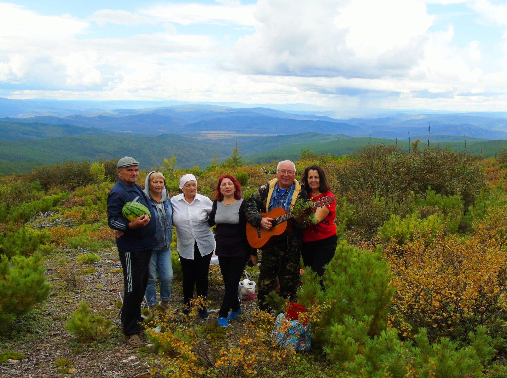 На вершине гольцов