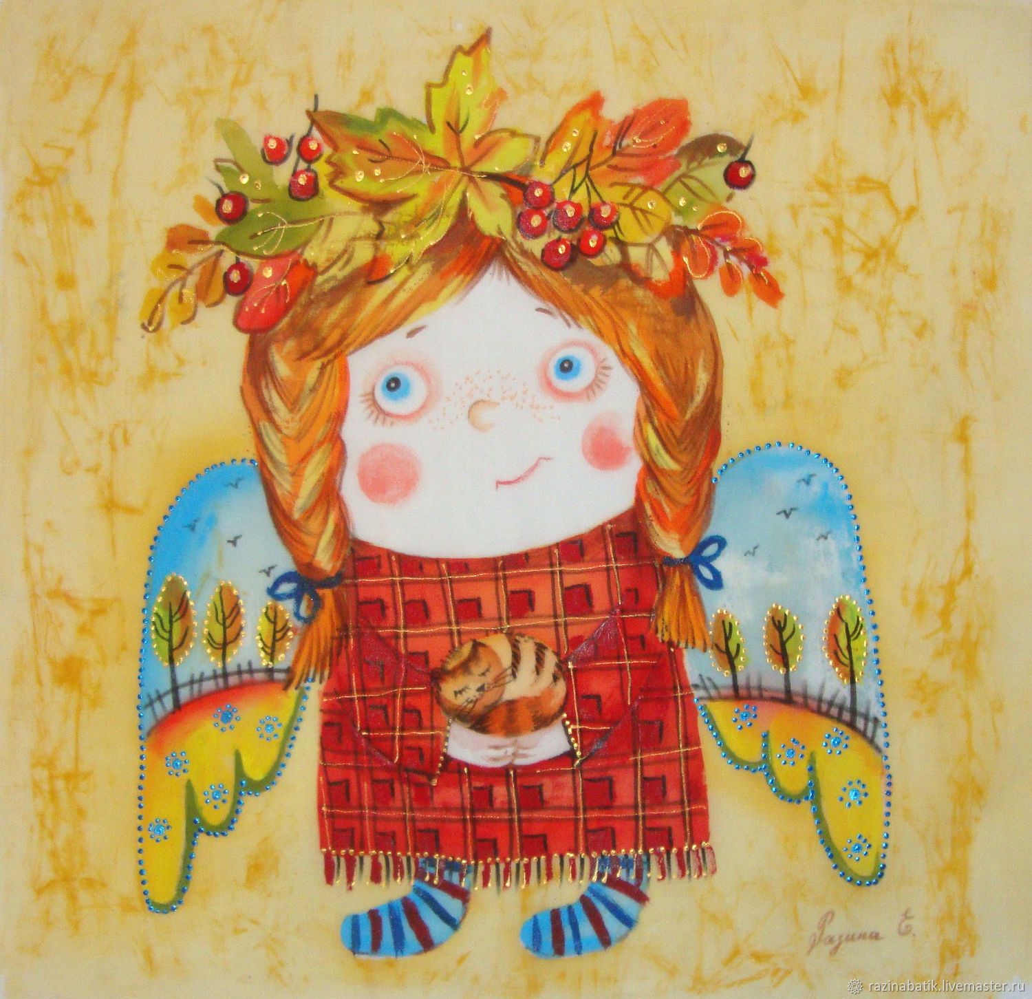 Хной крещёный ангелочек