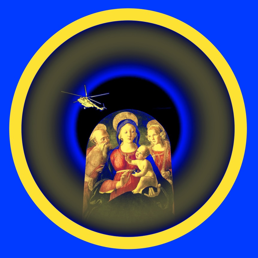 младенец - бог и вертолет