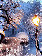 Снегопады..