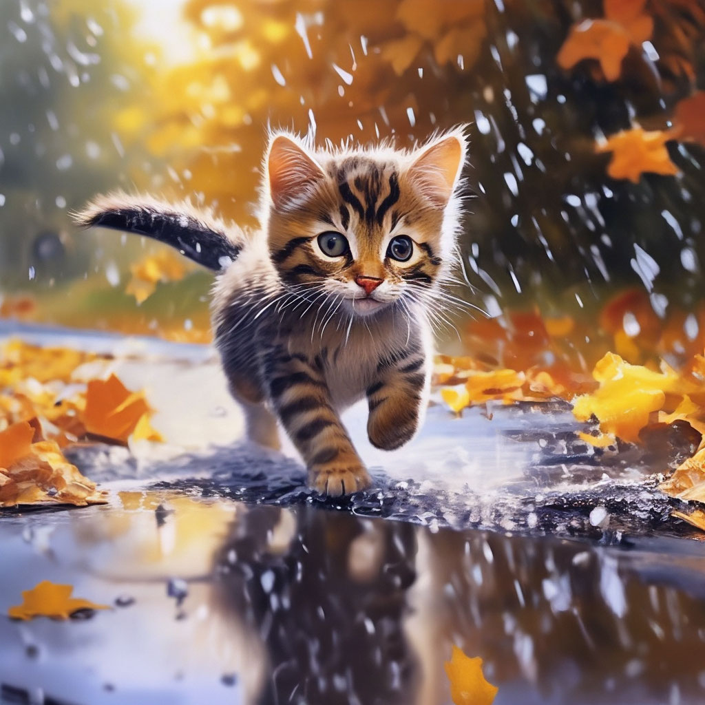 Мокрые лапки