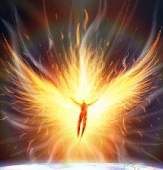 Ангел в небе