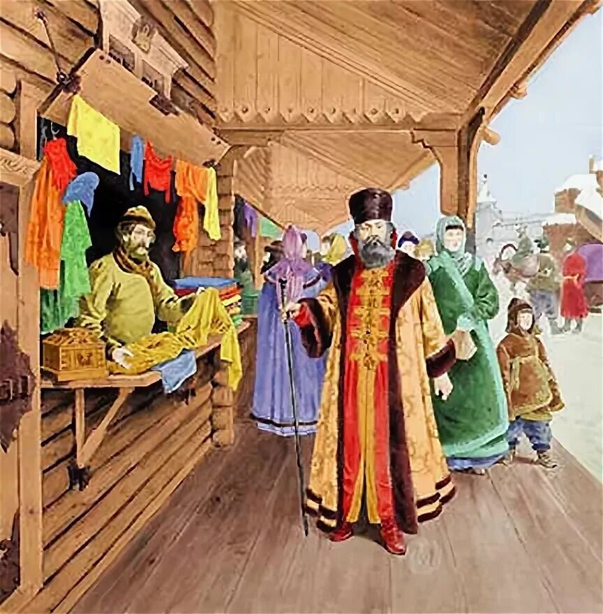 Пошел барин на базар