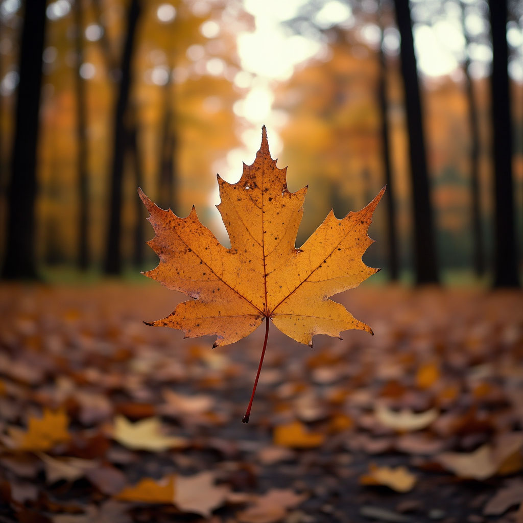 Летит к земле...