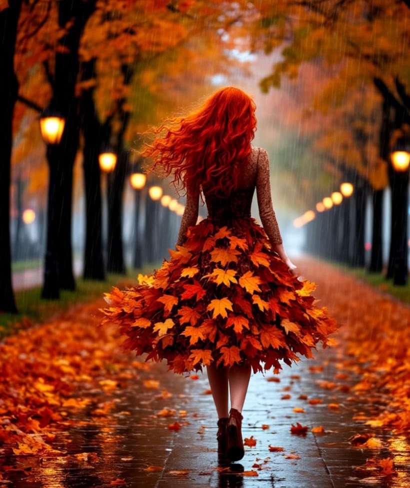 Осень, вот, она я