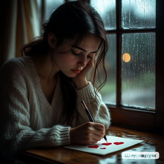 На полях сердечки