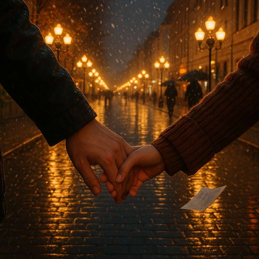 Растворились в звуках улиц