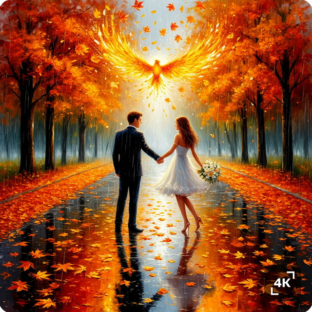 Осень с крыльями жар-птицы