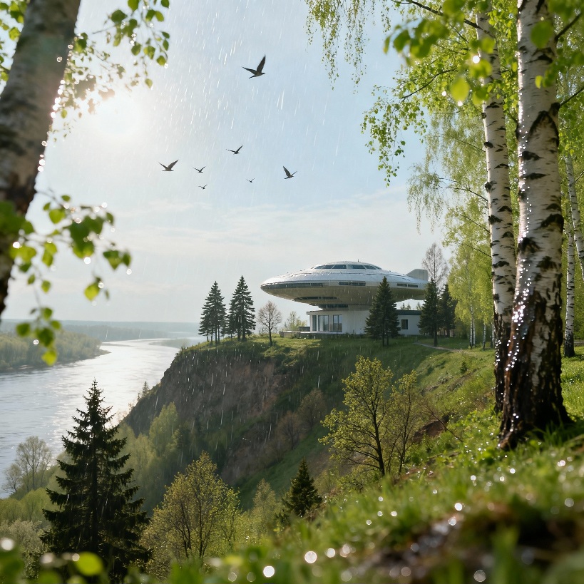 В усадьбе Соколка