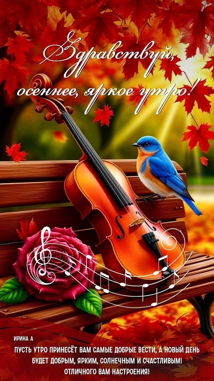 Осеннее утро