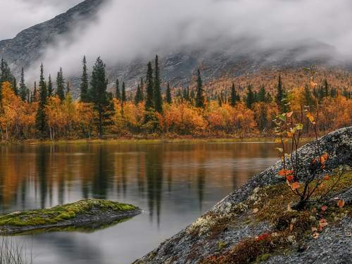 Отрадно мне в краю суровом