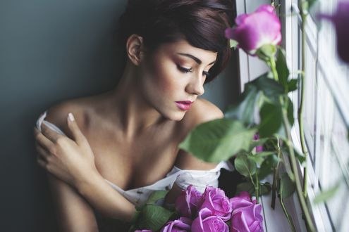 Осенние цветы и миг прощания