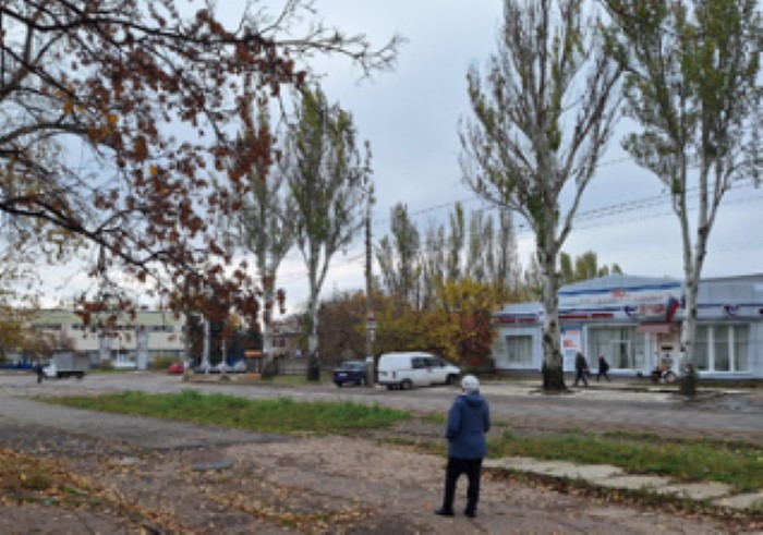 Осень жду трамвая