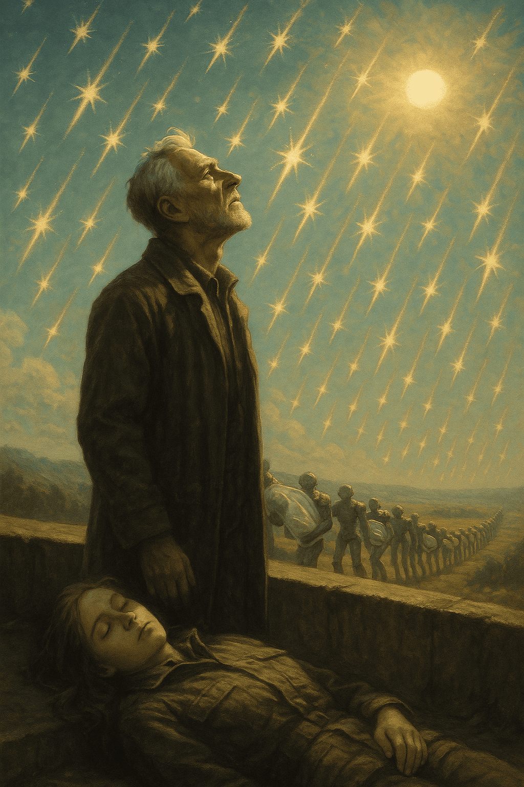 Солнце опустилось...