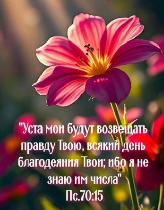 Для тех, кто видит в жизни Бога!