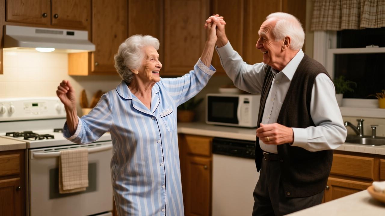 А бабушка не спит