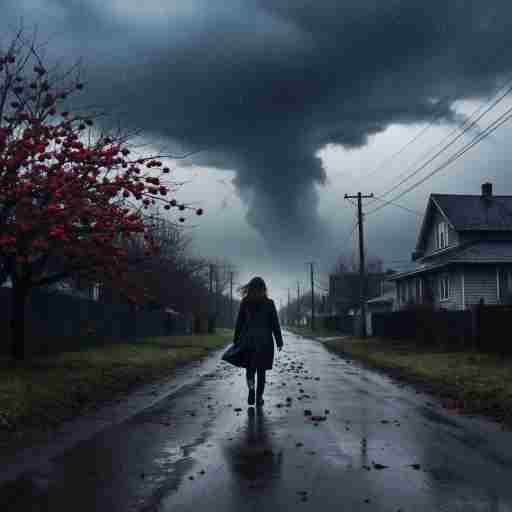 Рыдало небо меркли звезды