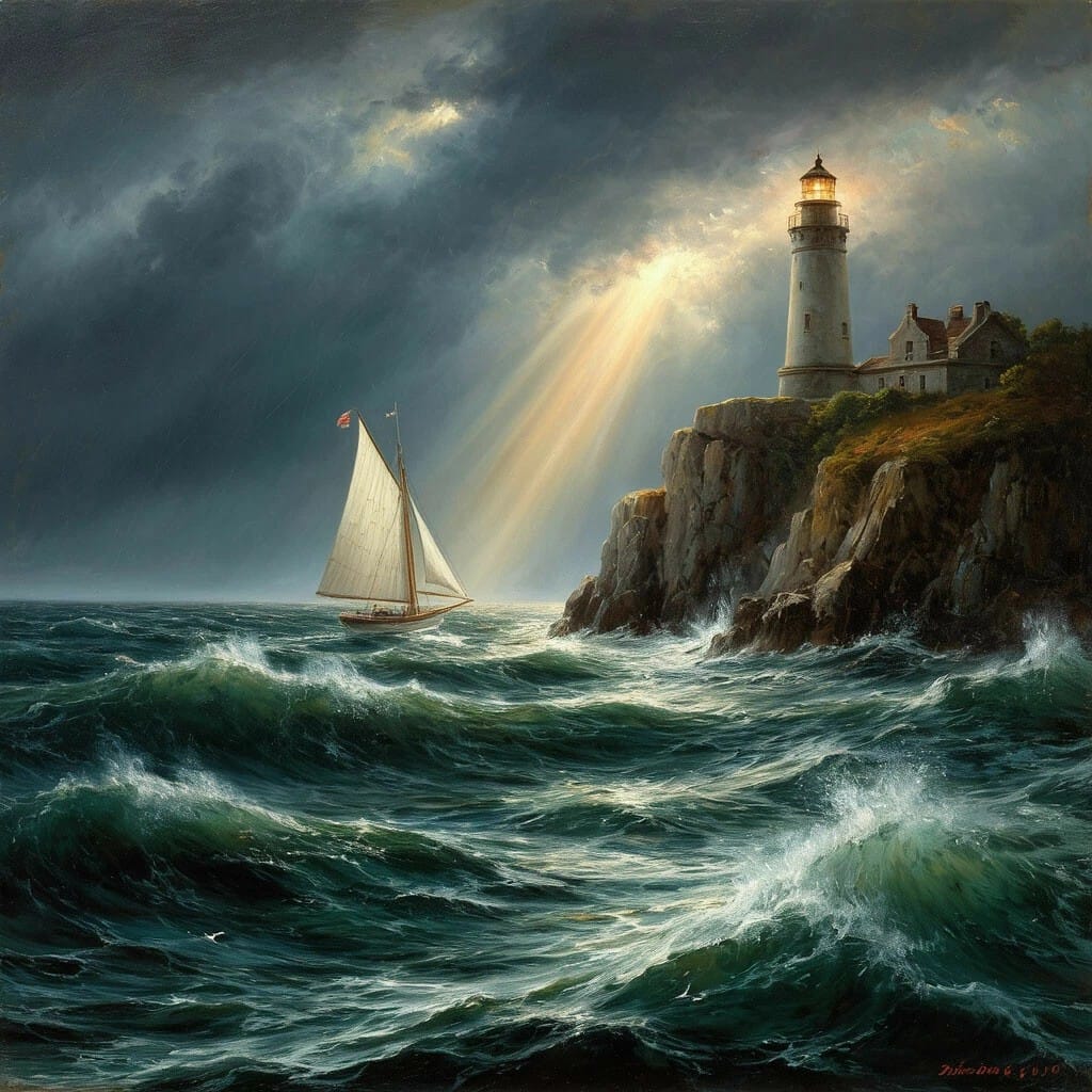 Белый парусник