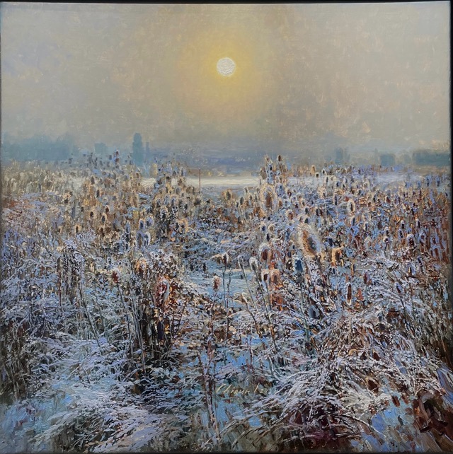 Первый снег и Тишина. Художник Илья Чирун