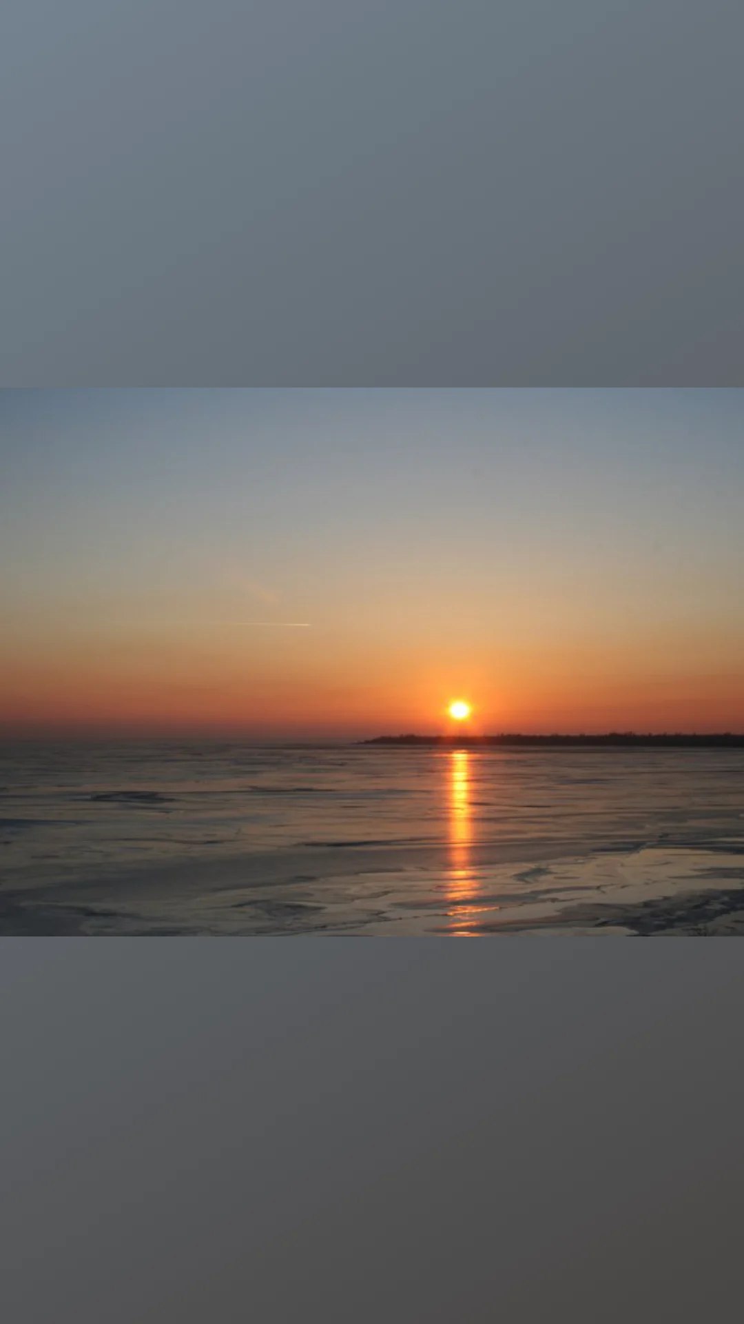 Закат над морем Верлибр