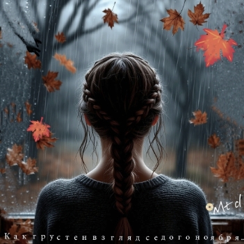 Как грустен взгляд седого ноября...