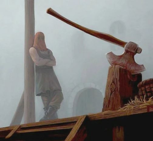 Пришлось работать палачом