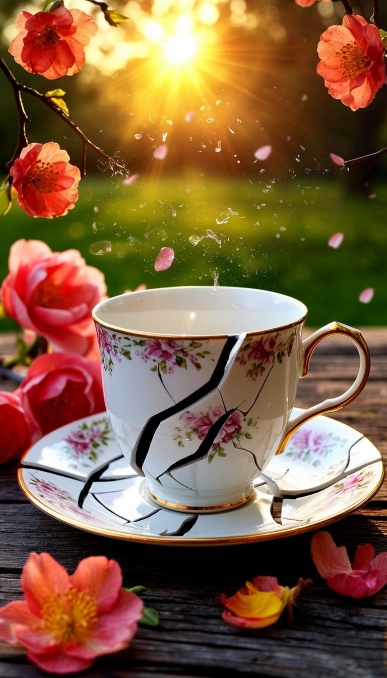 Разбитая чашка