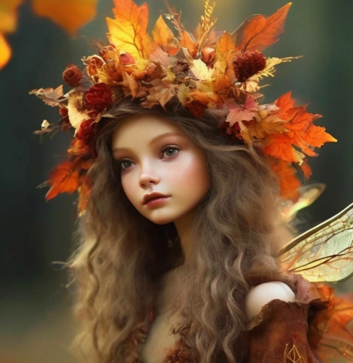 Я сегодня плела венок