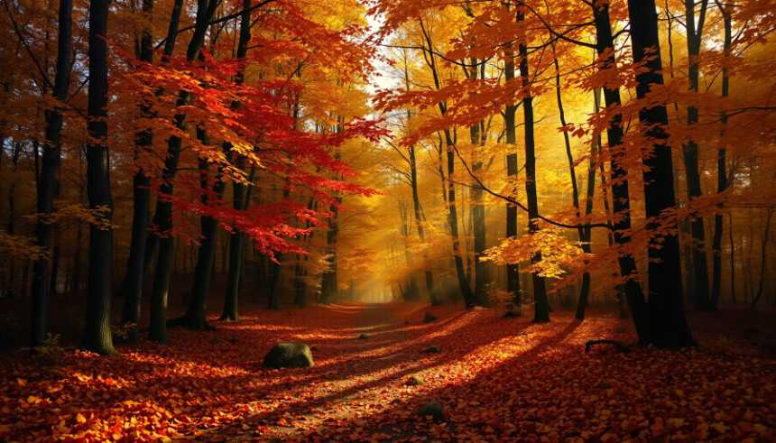 Разыгрались осенние краски