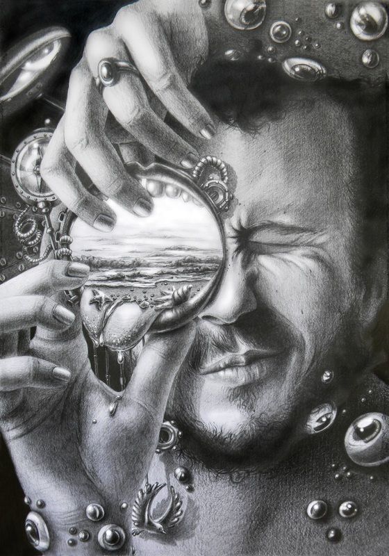 В отражении