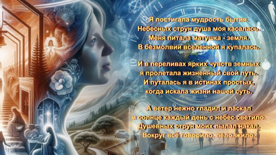 Я постигала мудрость бытия
