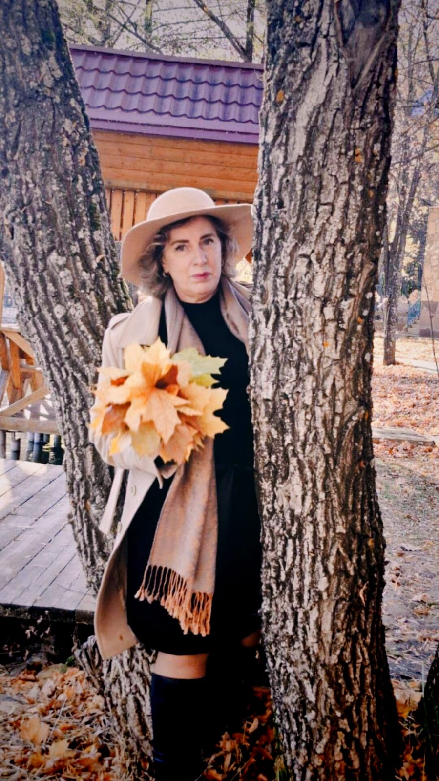 Научи меня, Осень, любить...