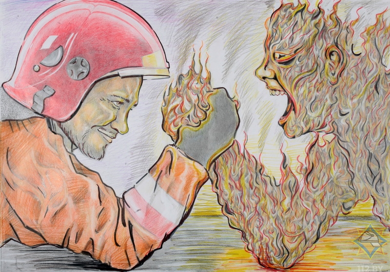 Калёным жезлом выжигать нам надо злобу