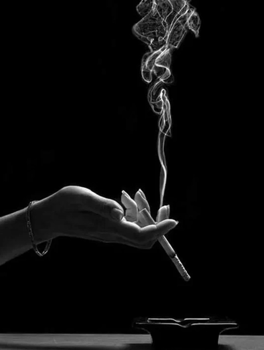 След в полоске дыма сизого,