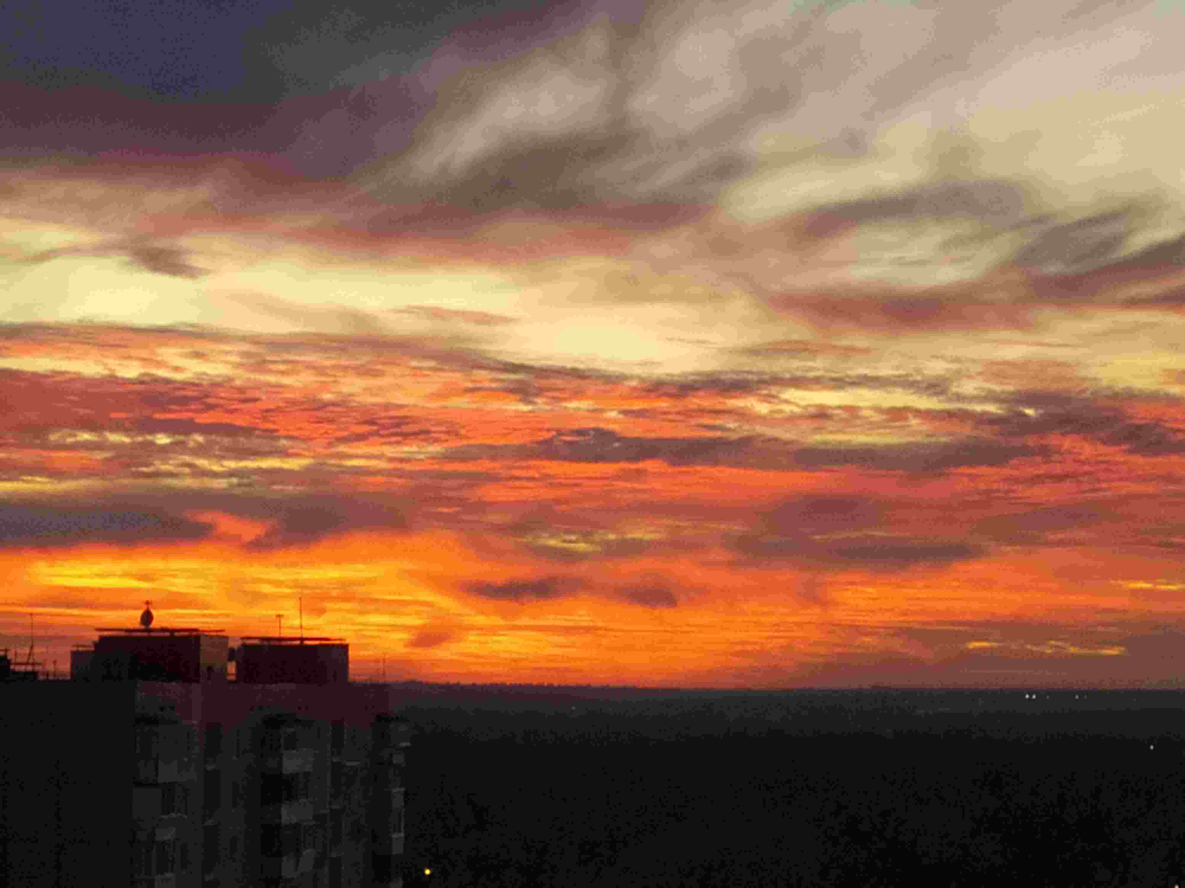 Осень смешивает краски...