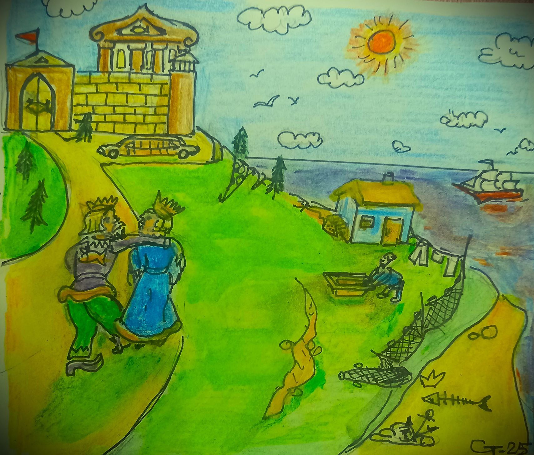 Сказка о рыбаке и рыбке - 2