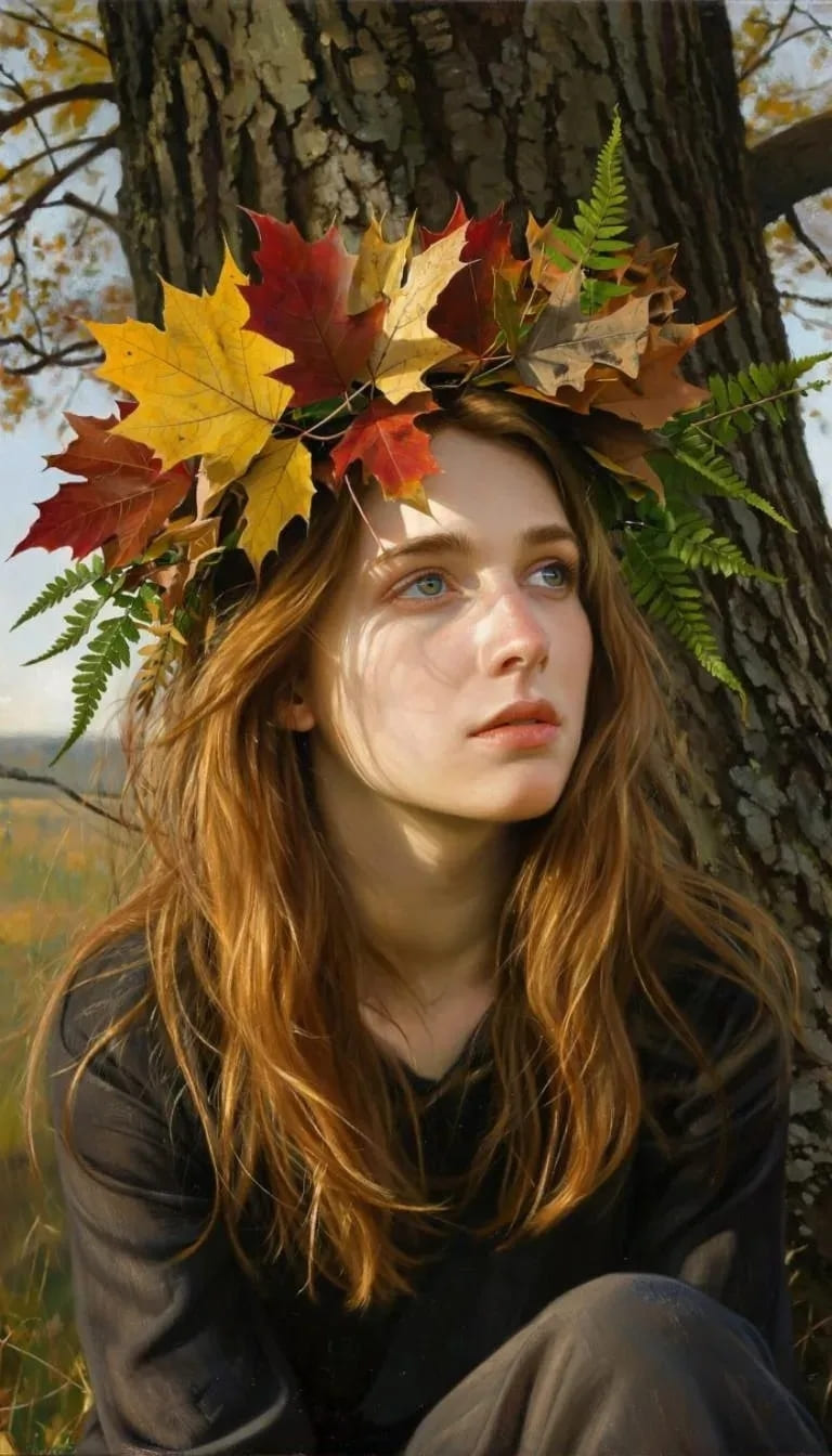 Женщина Осень