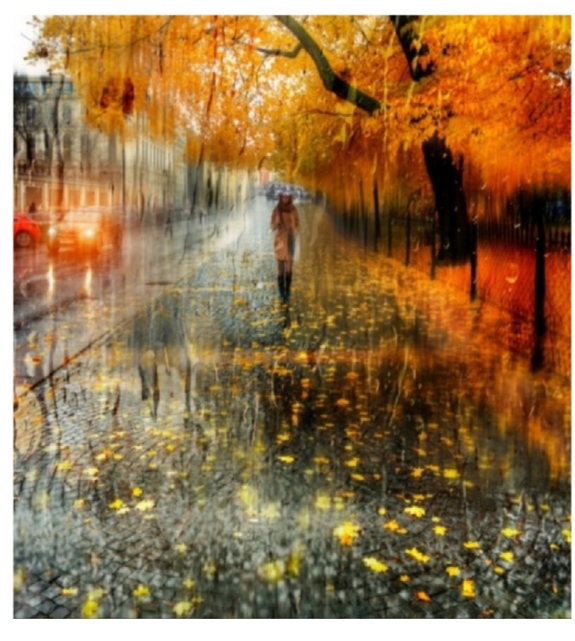 Циклон в осеннем городе