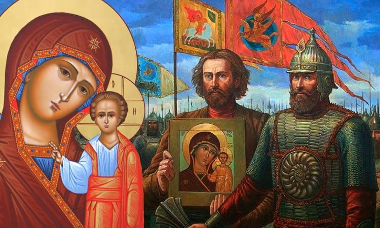 Перед иконой