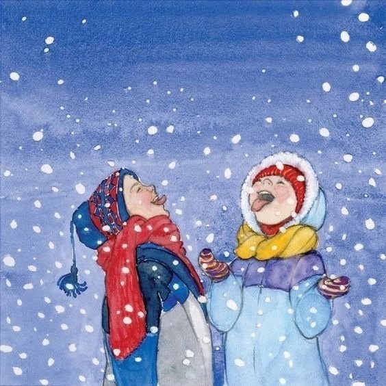 Первый снег...